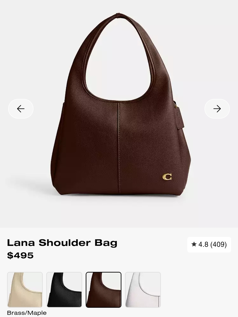 Coach Lana Shoulder Bag - Picture 2 of 6